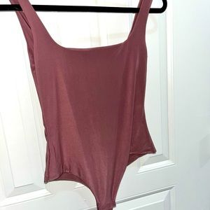 Pretty Little Thing Tank Plum Bodysuit